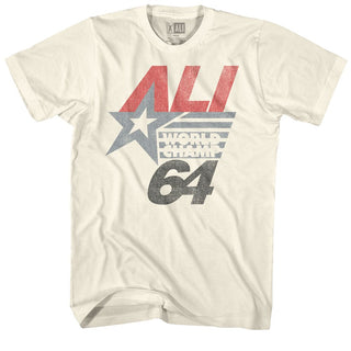 Muhammad Ali-Ali64-Natural Adult S/S Tshirt - Coastline Mall