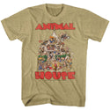 Animal House-The House-Khaki Heather Adult S/S Tshirt - Coastline Mall