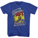 Mr. T-Cereal-Royal Adult S/S Tshirt - Coastline Mall