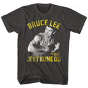 Bruce Lee-Action Bruce-Smoke Adult S/S Tshirt - Coastline Mall