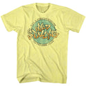 Bill And Ted-Stallyns-Yellow Heather Adult S/S Tshirt - Coastline Mall