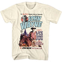 John Wayne-Makeitwayne-Natural Adult S/S Tshirt - Coastline Mall