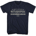John Wick-John Wick Waste Disposal-Navy Adult S/S Tshirt