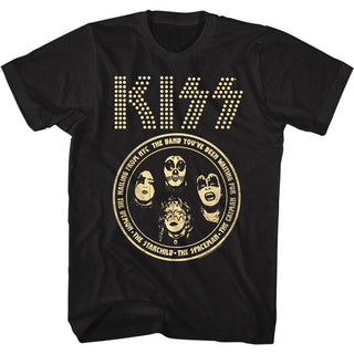 Kiss-Fromnyc-Black Adult S/S Tshirt - Coastline Mall