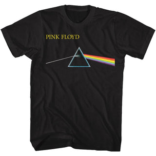 Pink Floyd-Dsotm Simple-Black Adult S/S Tshirt - Coastline Mall