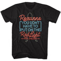 The Police-Neon Roxanne-Black Adult S/S Tshirt - Coastline Mall