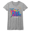 Saved By The Bell-The Max-Athletic Heather Ladies S/S Tshirt - Coastline Mall