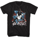Slash-Splash-Black Adult S/S Tshirt - Coastline Mall