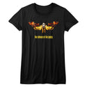 Silence Of The Lambs - Moth | Black S/S Ladies T-Shirt - Coastline Mall