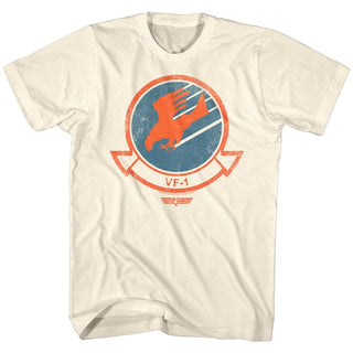 Top Gun-Thunderbird-Natural Adult S/S Tshirt - Coastline Mall