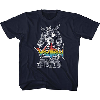 Voltron-Voltronwithlogo-Navy Toddler-Youth S/S Tshirt - Coastline Mall