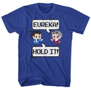 Ace Attorney-8Bit-Royal Adult S/S T-Shirt - Royal