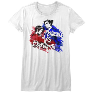 Ace Attorney Versus Ladies T-Shirts