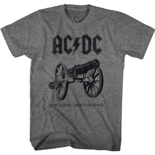 Acdc About To Rock Again Adult T-Shirts