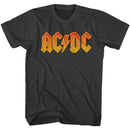 Acdc-Distress Orange-Smoke Adult S/S T-Shirt - Smoke