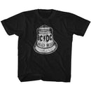 Acdc-Hells Bells-Black Youth S/S T-Shirt-Xs (5-6) - Black