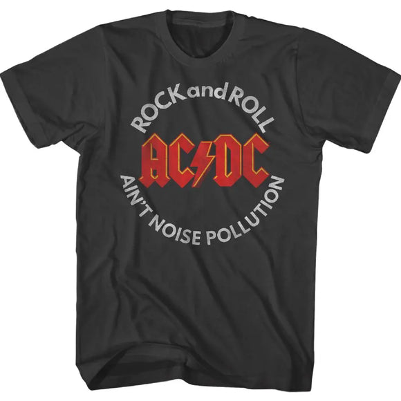 Acdc-Noise Pollution-Smoke Adult S/S T-Shirt - Smoke