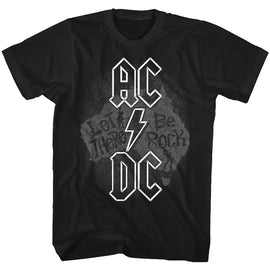 Acdc-Let There Be-Black Adult S/S T-Shirt - Black