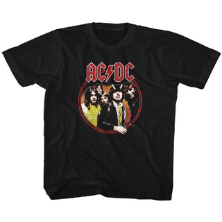 Acdc Highway To Hell Circle Youth T-Shirts