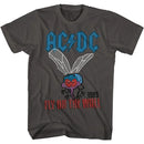 Acdc-Fly On The Wall-Smoke Adult S/S T-Shirt - Smoke