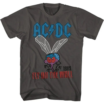Acdc-Fly On The Wall-Smoke Adult S/S T-Shirt - Smoke