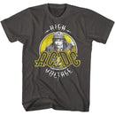 Acdc-Twotone High Voltage-Smoke Adult S/S T-Shirt - Smoke
