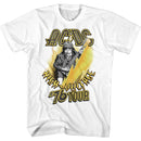 Acdc-76 Tour-White Adult S/S T-Shirt - White