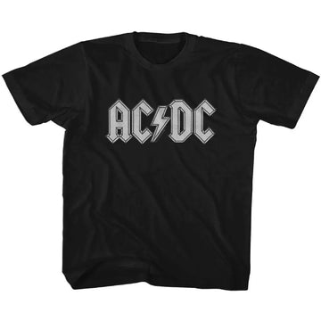 Acdc-Patch-Black Toddler S/S T-Shirt-3T - Black