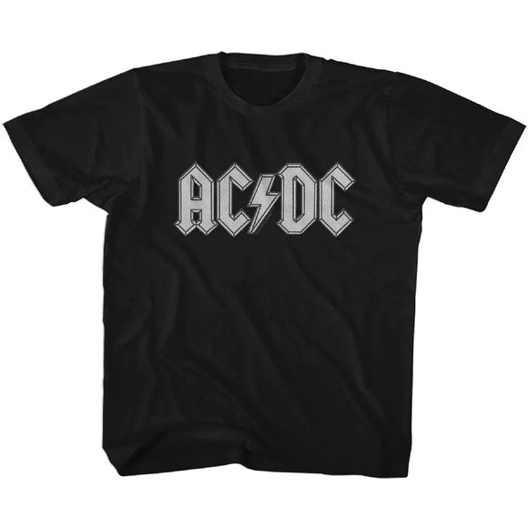 Acdc-Patch-Black Toddler S/S T-Shirt-2T - Black
