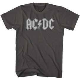 Acdc-Patch-Smoke Adult S/S T-Shirt - Smoke