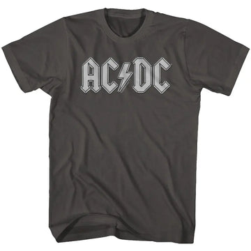 Acdc-Patch-Smoke Adult S/S T-Shirt - Smoke