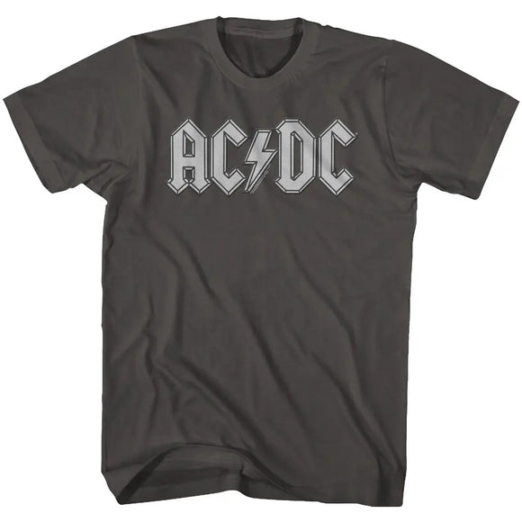 Acdc-Patch-Smoke Adult S/S T-Shirt - Smoke