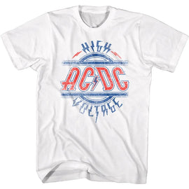 Acdc-Acdc Rwb-White Adult S/S T-Shirt - White