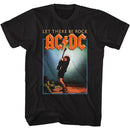 Acdc-Let There Be Rock-Black Adult S/S T-Shirt - Black