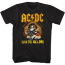 Acdc-Dog A Bone-Black Adult S/S T-Shirt - Black