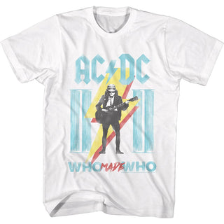 Acdc Acdc Columns Adult T-Shirts