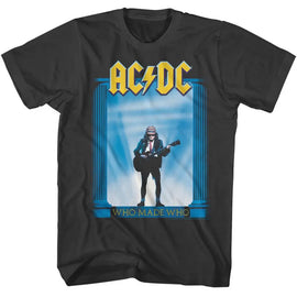 Acdc-Who Made Who-Smoke Adult S/S T-Shirt - Smoke