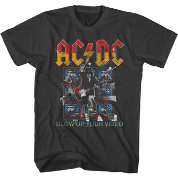 Acdc-Buyv Screens-Smoke Adult S/S T-Shirt - Smoke