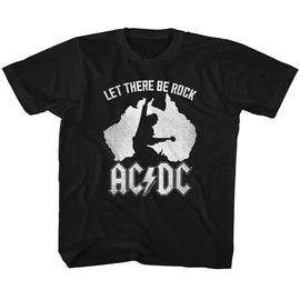 Acdc-Australia-Black Toddler S/S T-Shirt-3T - Black