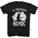 Acdc-Australia-Black Adult S/S T-Shirt - Black