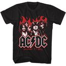 Acdc-Acdc Hath 2 Tone-Black Adult S/S T-Shirt - Black
