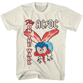 Acdc-Acdc Fotw-Natural Adult S/S T-Shirt - Natural