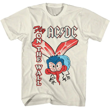 Acdc-Acdc Fotw-Natural Adult S/S T-Shirt - Natural