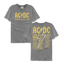 Acdc-Acdc Highway To Hell Tour 1979 Fb-Gray Adult S/S Comfort Color T-Shirt ***F&B***-S - Gray