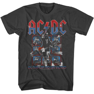 Acdc Acdc Americana Blow Up Video Adult T-Shirts