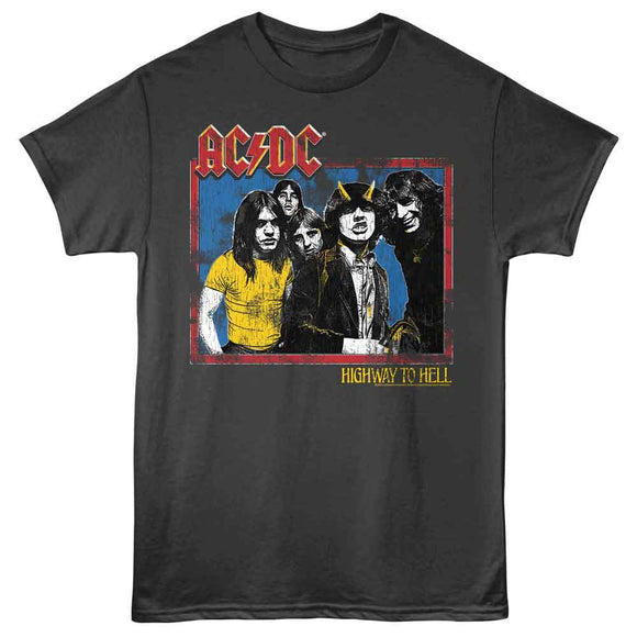 Acdc-Acdc Highway Again-Smoke Adult S/S T-Shirt - Smoke