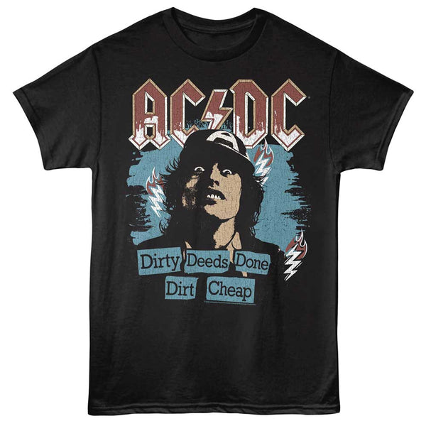 ACDC Dirty Deeds Graphic Black T-Shirt