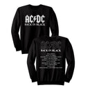 Acdc-Acdc Bnb Album-Black Adult L/S Sweatshirt-S ***F&B*** - Black