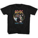 Acdc-Highway To Hell Tricolor-Black Toddler S/S T-Shirt-3T - Black