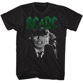 Acdc-Angus Growl-Black Adult S/S T-Shirt - Black